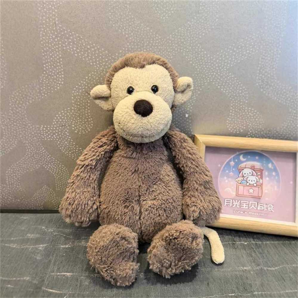 JCat britannique timide singe original mignon bébé réconfortant en peluche poupée cadeau 70% de réduction sur les ventes de liquidation