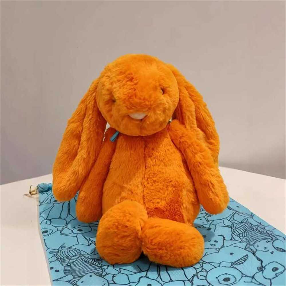 JCat UK 25e anniversaire Gâteau Orange Bonnie Lapin Porte-clés Autocollant Peluche Confort Poupée 70% de réduction sur les ventes de liquidation