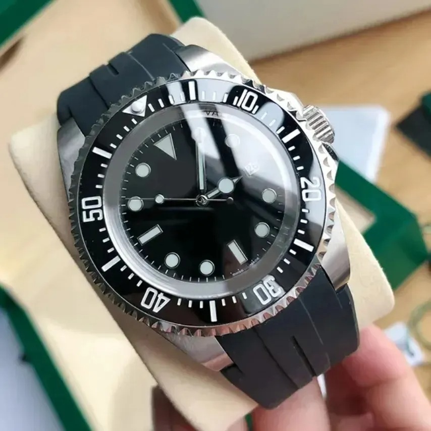 U1 Top AAA Mens Watch High Quality Sea Dweller Ceramic Bezel Designer Watch Automatic Mechanical Movement Stainless Steel Sapphire Montre Luxe Wrist