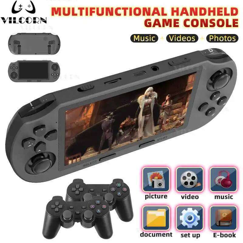 NEW SF3000 Portable Handheld Console Pocket Video Game Player 20000 Games PS1 SFC Gameboy Machine Gift For Kids 26W0127 M260210-image-1094744907