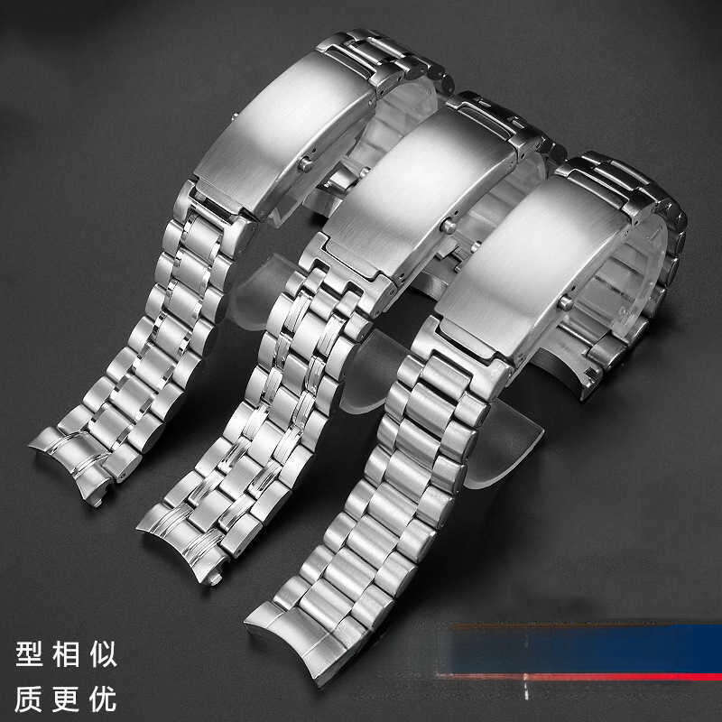 Bracelet de montre bracelet en acier inoxydable hippocampe 300 océan univers bracelet de style original pour hommes et femmes 20 22mm z250220