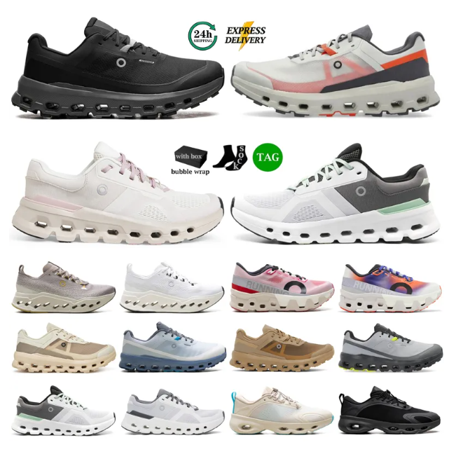 Nouveau avec boîte Designer Chaussures Cloudds Vista 2 Chaussures de course Runner Solo Pulse Monster OC Chaussure Noir Blanc Bleu Marron Hommes