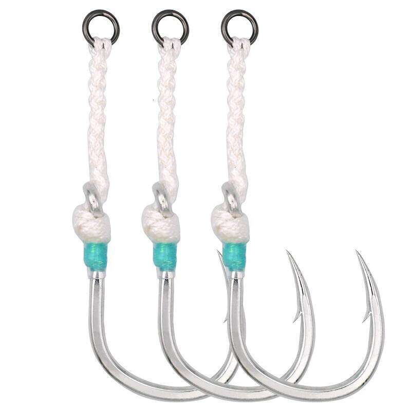 MAG Strong BG1 Single Slow Jigging Hooks 3/0 5/0 7/0 9/0 11/0 Fishing Jighook Assis hooks Fishhooks Jig Hook Z260128-image-1093483339