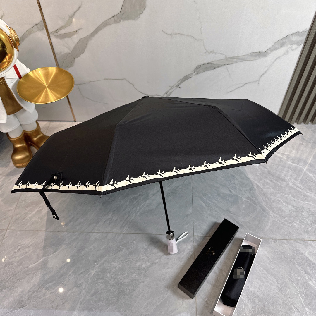 Double Canopy Auto Umbrella High Quality Windproof Sun Protection Beach Garden Patio Travel