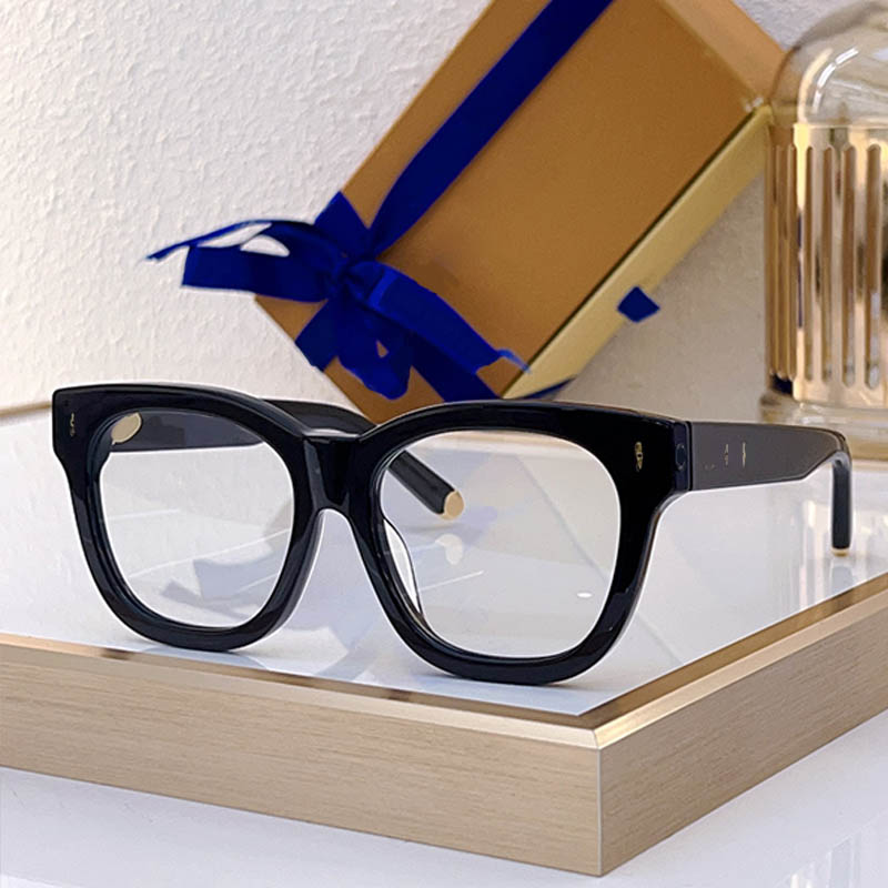 Luxury Sunglasses Women Men Black Acetate Frames Designer Sun Glasses Z1633E Black Lenses Square Shape Fashionable Classic Stylish Eyewear Shades UV