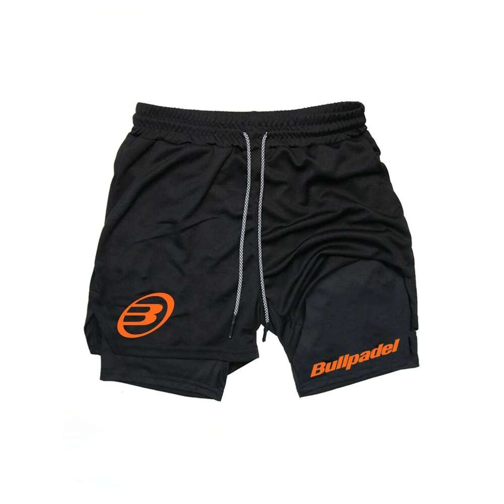 Berserk- Men's 2-in-1 sports runnquick dryshorts gym and training double layered Casual shorts L26924