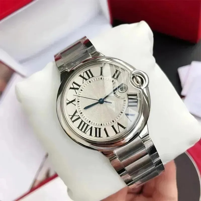 U1 Top AAA Luxury Watch Designer blue balloonity Mens Womens Stainless Steel Automatic Mechanical Movement Watches Size 42mm36mm33mm Fashion Couple