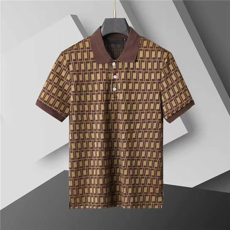 Mens designer Polos Casual Shirt High Quality Cotton T-shirt Lapel Neck Short Polo Man Tops Tees Designer Tshirts Asian Size M-3XL