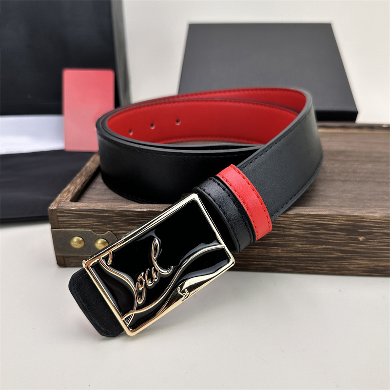 Ceintures de luxe pour hommes Ceinture décontractée Desginer Classique Minimaliste Lettres double face Polyvalent Jeans Party Mens Street Fashion