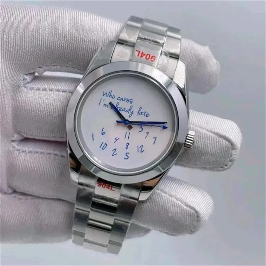 U1 Top AAA Designer Watch Dial Cares High Quality Day Date Just Automatic Mechanical Movement Stainless Steel Montre De Luxe Sapphire Wristwatches r