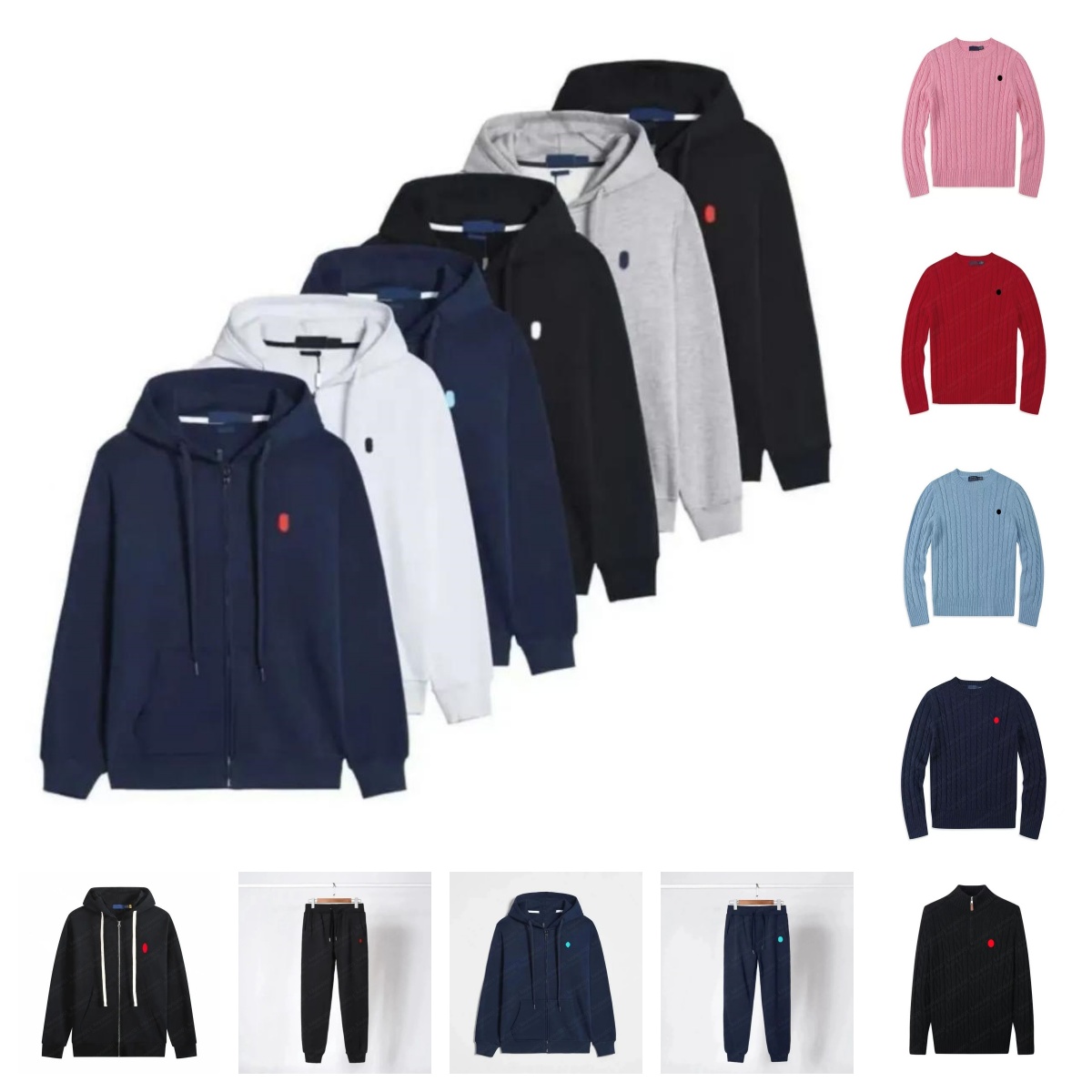 zip up polo hoodie brand hoodies for men womens sweatshirt fashion sweater tech fleece tracksuit Leisure joggers designer hoody trends pants Outdoor