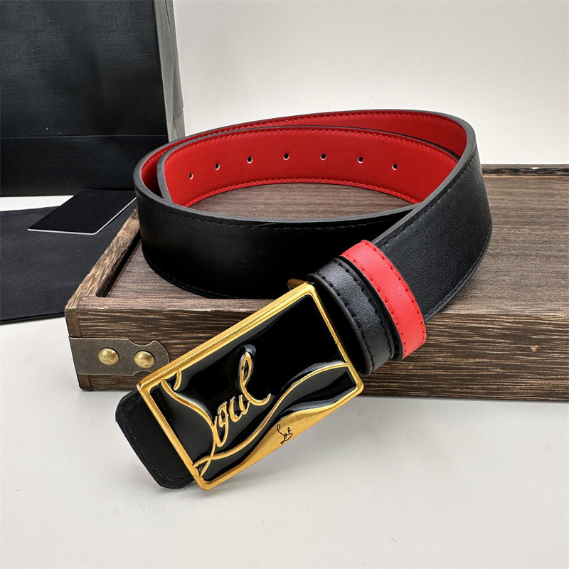Hommes ceintures de luxe ceinture décontractée Desginer classique minimaliste Double face lettres polyvalent Jeans fête hommes rue mode tenues à