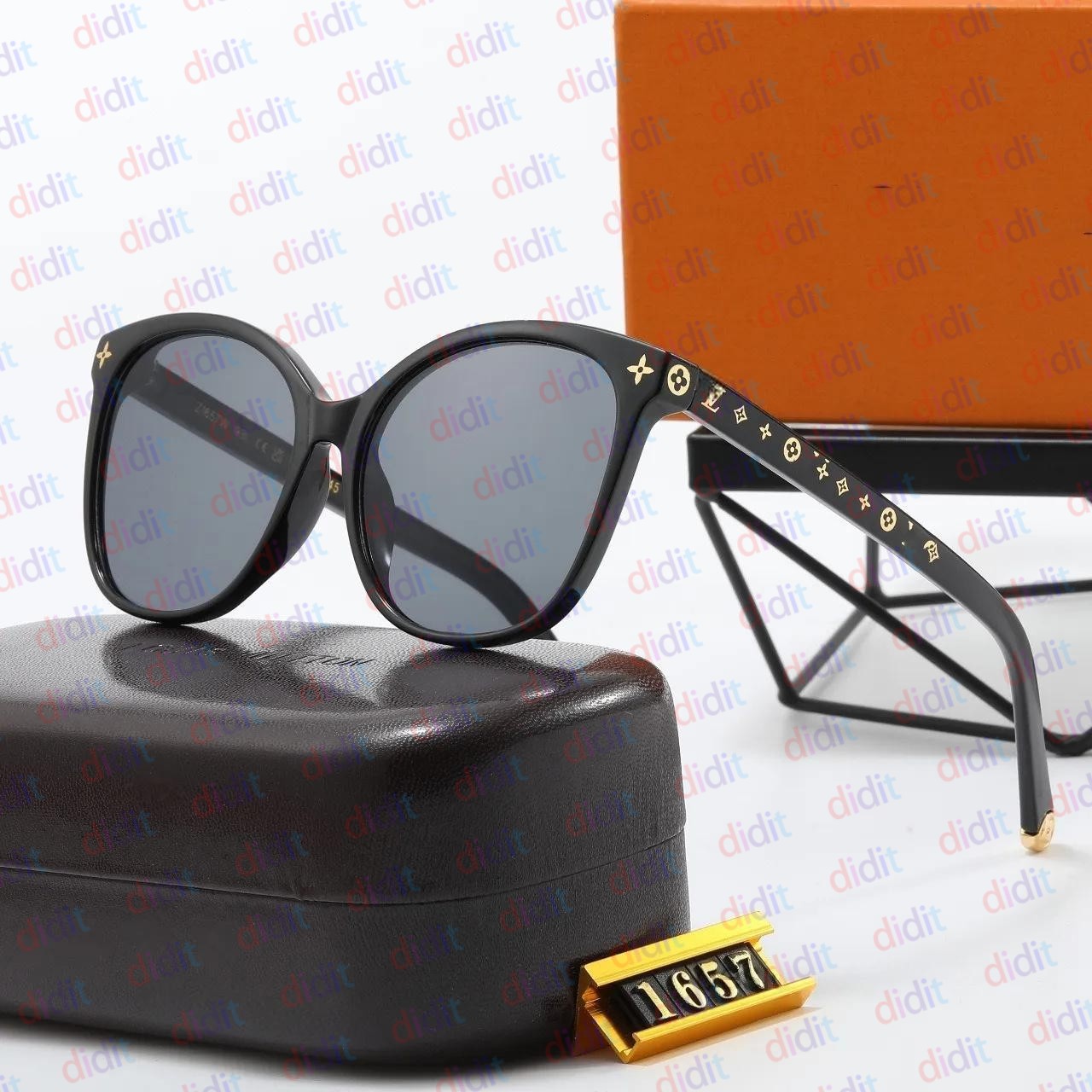 designer luxury Lvtity Sunglasses for men women New L Brand Cat Eye High-Quality for Men and Women Personality Fashion Sunshade 1657 CN4V LL