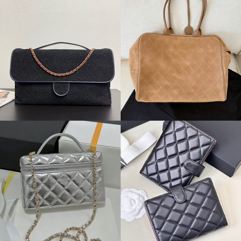 Selected mirror quality women's makeup handheld lunch box single shoulder crossbody camera large capacity bowling commuter tote bag-image-1112284885