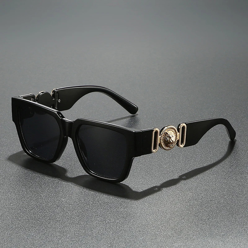 Fashion Sunglasse Men 2025 Vintage Square Leopard Shades Glasses Outdoor Travel Top Sunglasses 260121