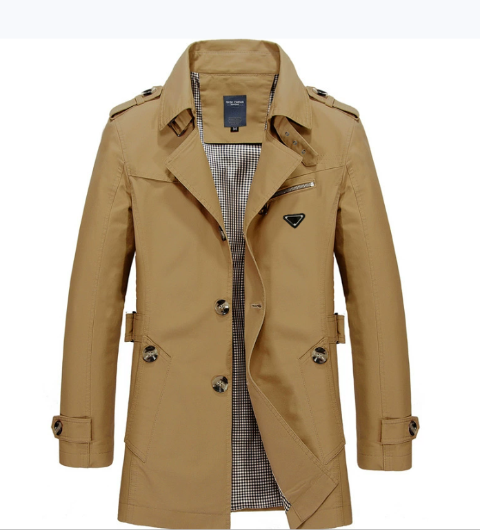 4XL5XL Spring Autumn Men's desinger Trench Coats with brand Jackets WindBreaker Harajuku Male Clothing Outerwear Hip Hop Streetwear pluz size T