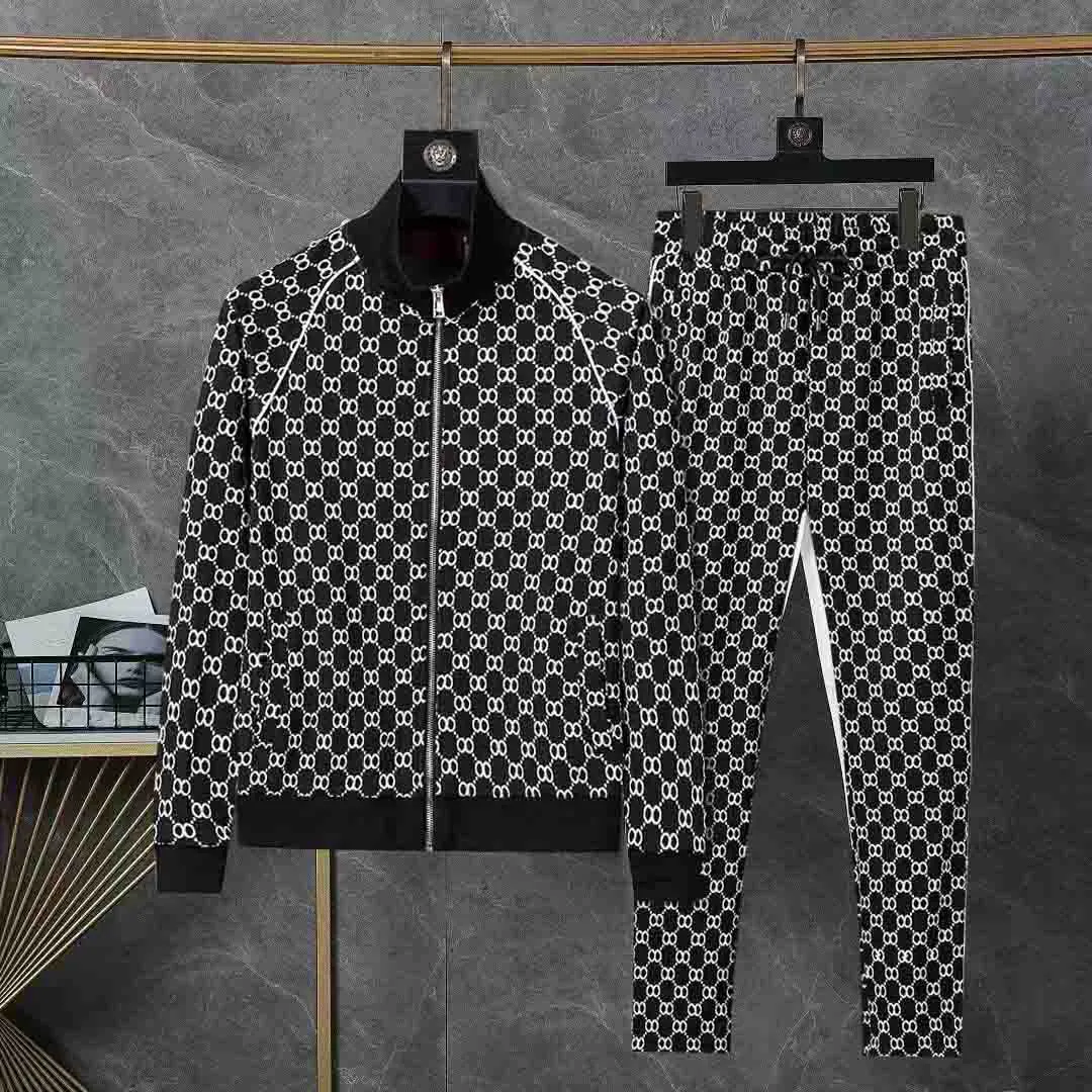 Designer Tracksuits Men Sets Tracksuit Cardigan Sweatsuits Pants Man Clothing Sweatshirt Casual Tennis Sport Fashion Sweat Suits A11