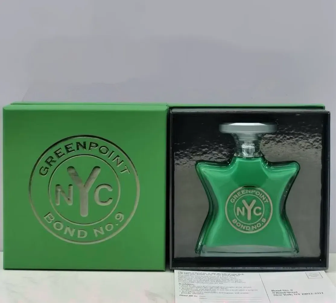 NYC Bond No9 Greenpoint Perfume 100ml New York Flowers Harrods 175 Greenwish Village Good Oud Fragrance Extrait De Parfum Beekman Place Brand Men Wo