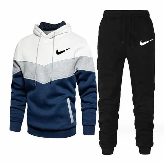 New Mens Tracksuit Men Designers Sweatsuit Hoodies Pants Man Clothing Sweatshirt Pullover Casual Tennis Sport Tracksuits Sweat Suits