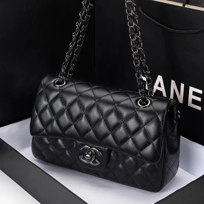 10A Top Designer Handbag Shouder Chain Bag Cutch Fap Totes Bags Waet Check Veour Thread C Purse Doube Letters Soid Hasp Waist Square Stripes Women B