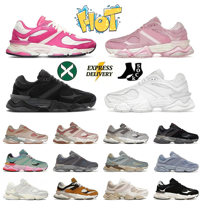 Livraison gratuite Designer Casual Chaussures Chaussures de course Newb 906 0s pour femmes hommes pantoufles rose sali gris plate-forme jogging m