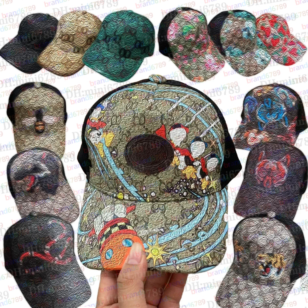 Top Gg CCI Snake Tiger Embroidered Baseball Caps Designer Classic G Logo Trucker Mesh Hats Unisex Hip Hop Dad Hats Bucket Hats