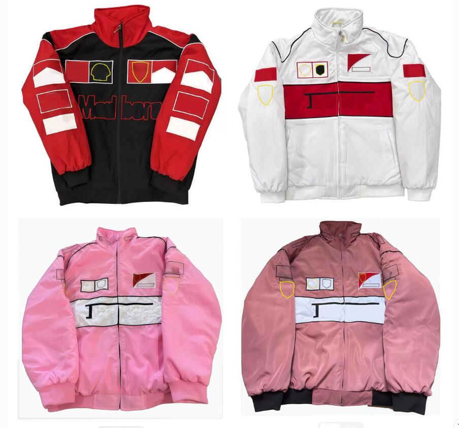 F1logo Jacket Autumn/Winter F12025 Embroidered Racing Suit-image-778202298