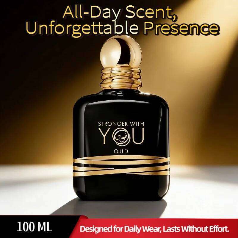 HOT Original Luxury Men's Cologne 100ML,Famous Brands Long Lasting Fragrance,Stronger With You Perfume Absolutely Intense Scent H260130-image-1093779805