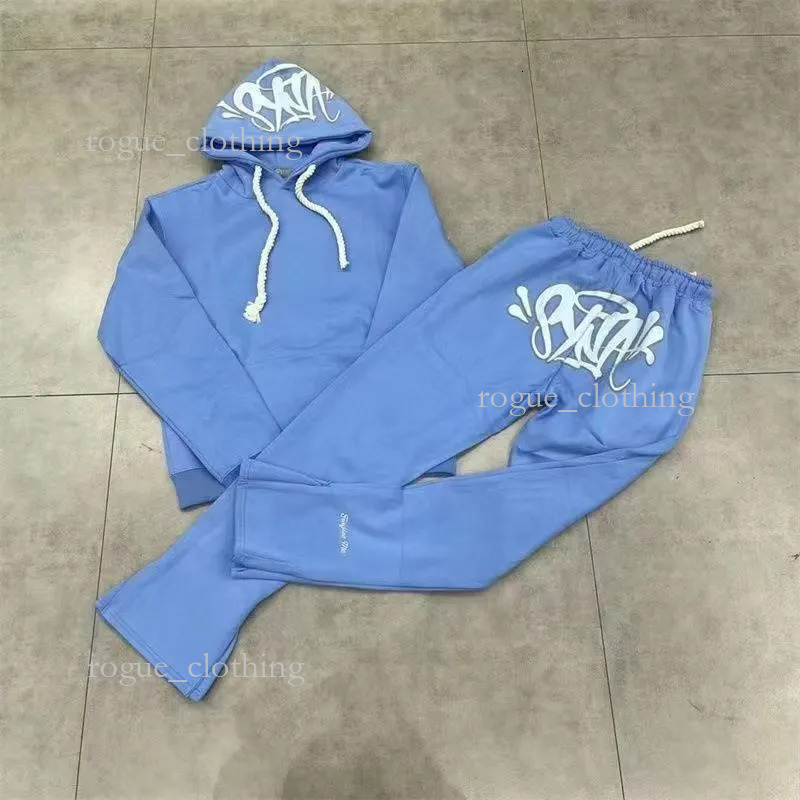 Synaworld Hoodie Designer Men Tracksuits Synaworld Tracksuit Sweatsuit Pullover Hooded Letter Suit Sweater Training Jogging Hoodie Clothes Y2k Hoody