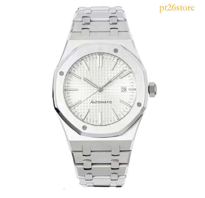 Hot Wristwatches Mechanical Designer High Quality Automatic 41MM Leather Stainless Steel Strap Waterproof Sapphire Mens Fashion Business Watch