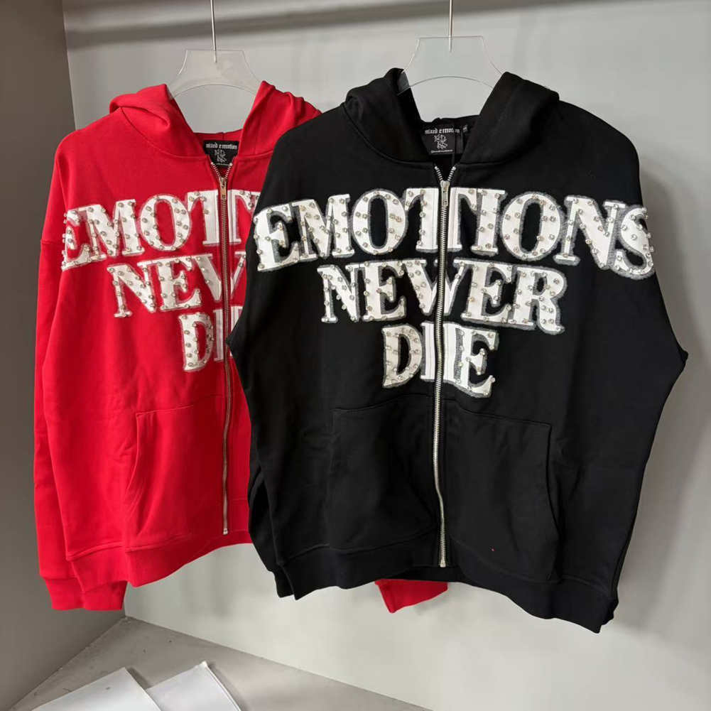 émotions mixtes designer femmes y2k vintage hippie vêtements pour hommes hauts streetwear sweat à capuche décontracté taille américaine S X