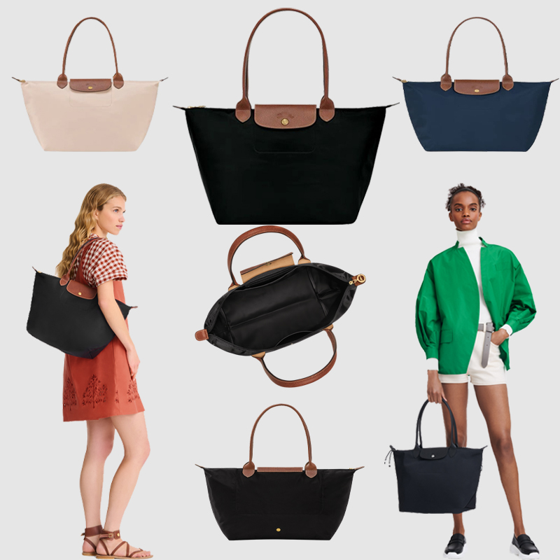 2026 Designer bag tote bag laptop bag beach travel nylon shoulder bag high quality dumpling bunscasual bag school bag-image-822704305