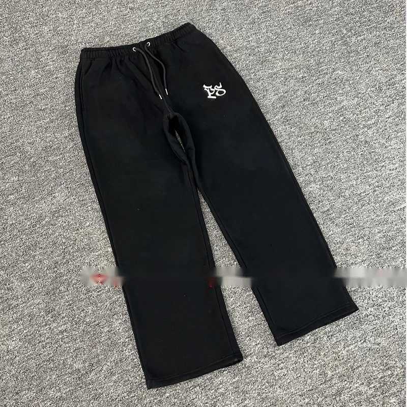 High Street American Casual Streetwear Brand Pepe Studio Baggy Pants Men Women All-match 1 1 High Quality Pepe Studio Sweatpants J250721