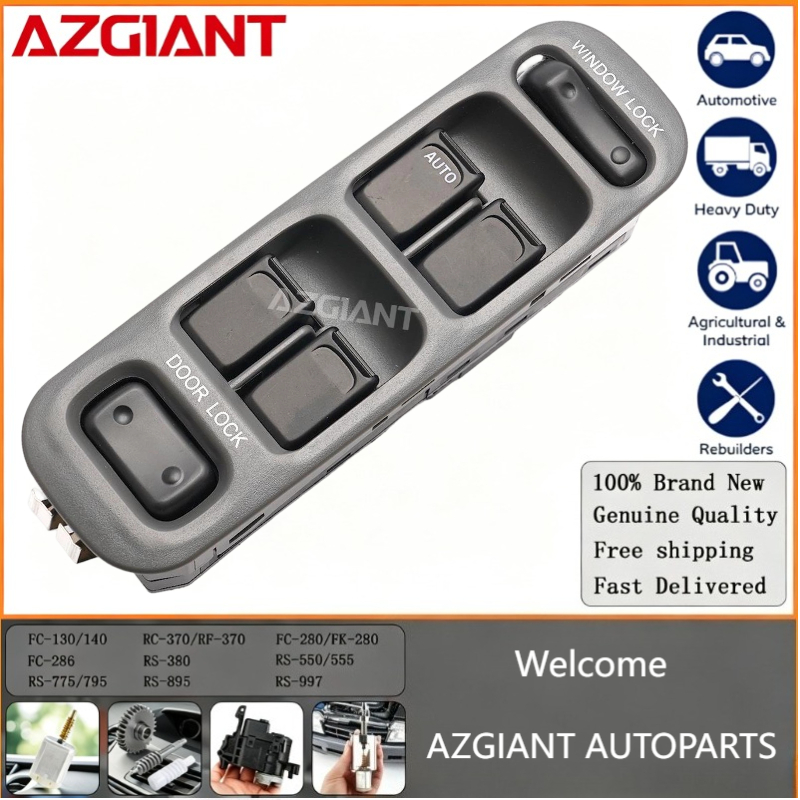 AZGIANT interrupteur principal de fenêtre électrique universel, régulateur de fenêtre, bouton de commande principal pour Chevrolet Tracker Suzuki