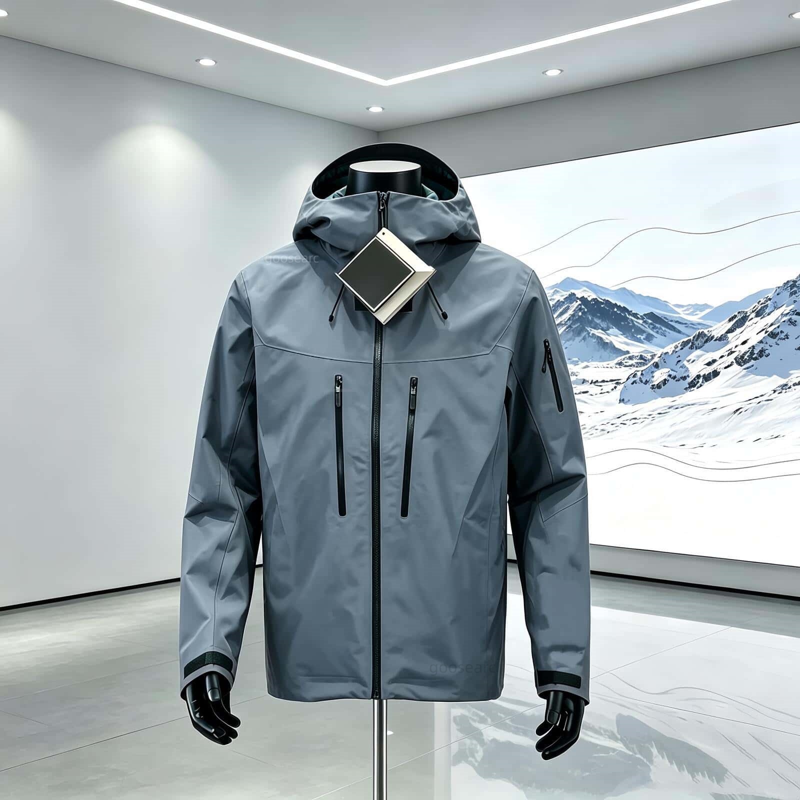Arcteyrex Waterproof Men Jacket ARC Jackets For Sports Casual Designer Three Layer Outdoor Male Sv/Lt Hiking Lightweight Warm Women Zipper Arc Jacke