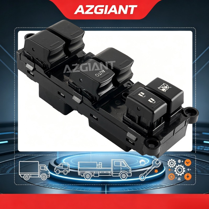 AZGIANT Interrupteur principal de fenêtre électrique universel, bouton de commande principal pour Suzuki Liana Estate Aerio 2.0L,2.3L Grand Vitar