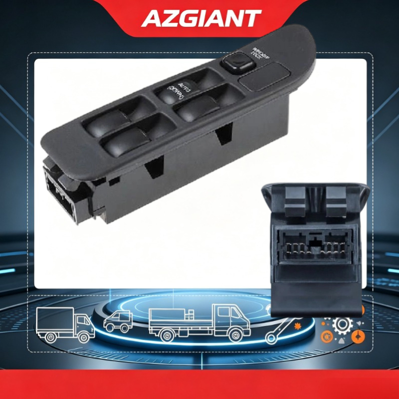 AZGIANT Lève-vitre interrupteur principal commande principale de fenêtre électrique remplacement côté conducteur pour Mitsubishi Fuso Canter FM F