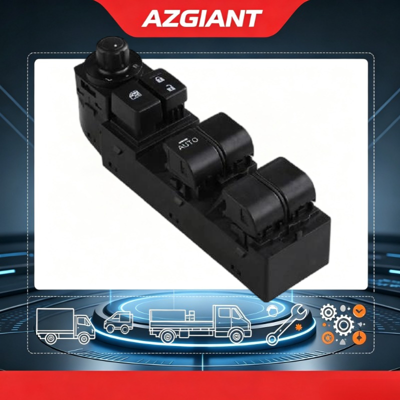 AZGIANT Lève-vitre haute durabilité, interrupteur principal, commande principale de fenêtre électrique pour remplacement universel de voiture pou