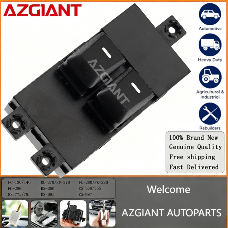 AZGIANT interrupteur principal de fenêtre électrique universel, régulateur de fenêtre, bouton de commande principal pour Kia Sorento Picanto Spor