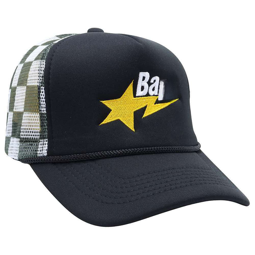 2025 Quality Fashion Ball Bapeity Designer Truck Caps Summer Casual High Street Letter Printed Sun Hat Breathable Mesh Baseball Cap For Men Unisex b