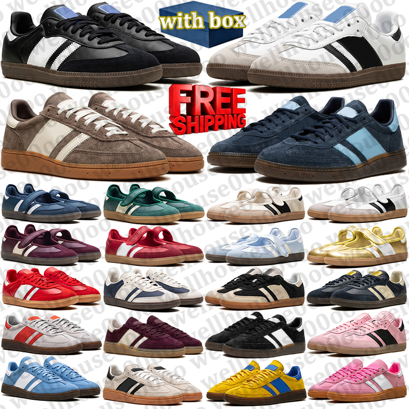 Free Shipping With Box Designer Shoes Mary Jane Men Women mary jane flats Sneakers Black White Brown Blue Mens Outdoor Comfortable Sports Trainer