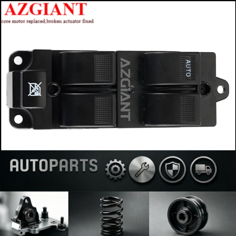 AZGIANT interrupteur principal de fenêtre électrique, bouton de commande principal pour Mazda 6 Ford Ranger T6, accessoire de remplacement de lèv