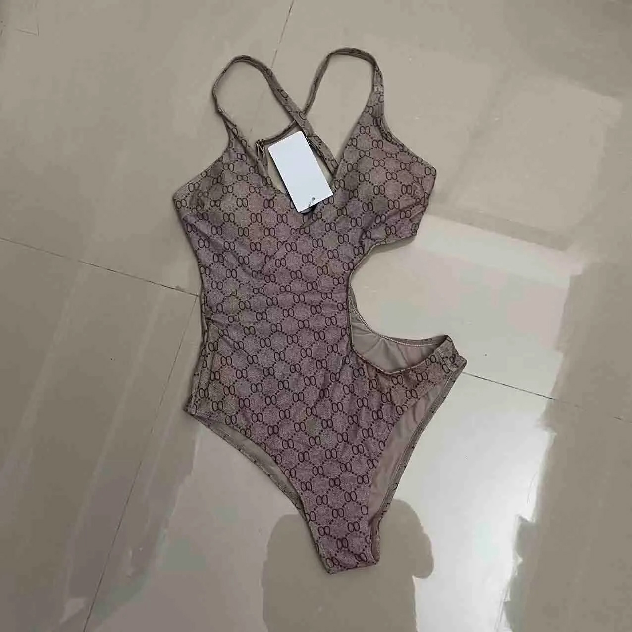 Swimsuit designer swim suits luxury one piece bathing suit Womens Swimwear Geometric geometric swimsuit fashion tank sport swimwear size S-XL