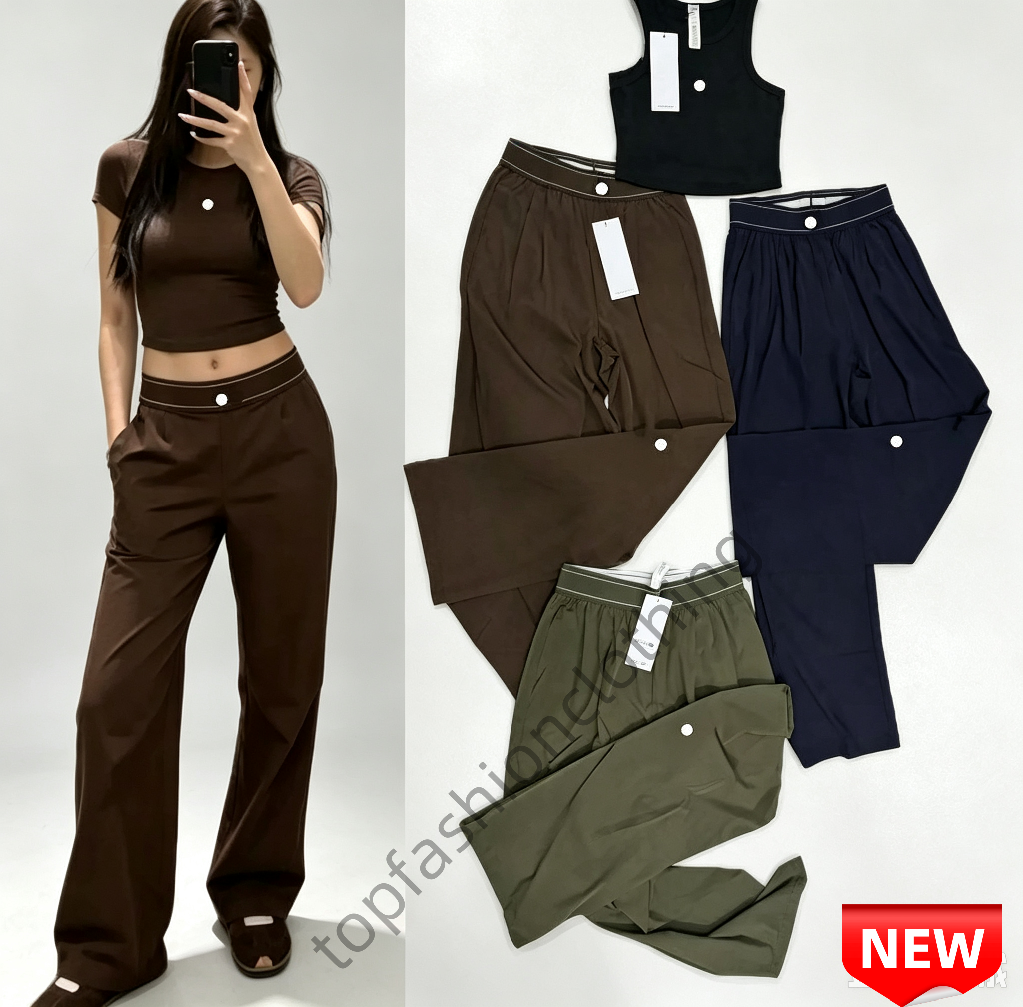 Tennis Skirt Baggy Tracksuit Designer Yoga Sports Outfit Womens Gym Wear Set Crop Top Sports Bra Black Trouser Suit Running Jogger Sweatpants