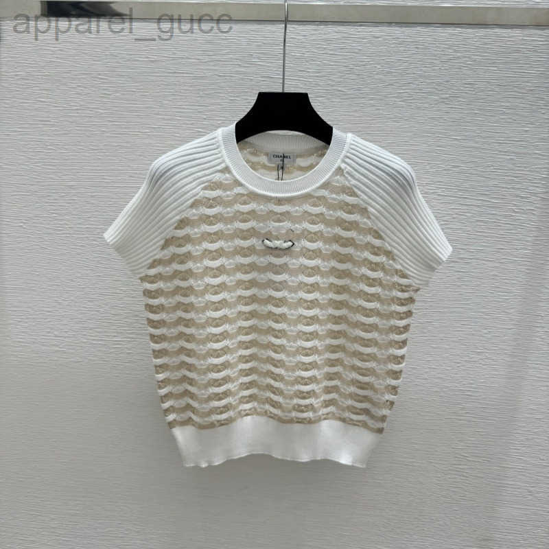 T-Shirts women's Designer T-Shirts for woman luxurious short-sleeved vest T-Shirts top Spring and Summer Style Elegant Lady's Knitted Shor