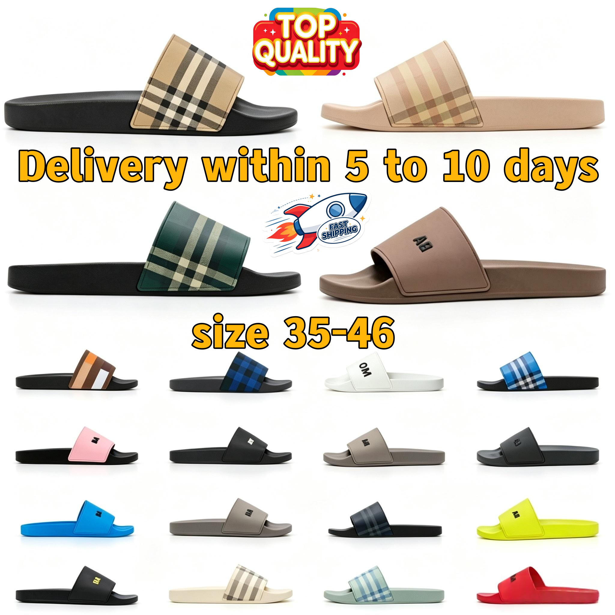 2026 Designer Fashion Slipper Slider Paris Slides Sandali Pantofole per uomo Donna Hot unisex Piscina Infradito da spiaggia con scatola misura 35-46