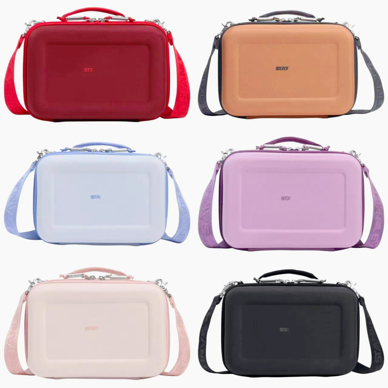 Lunch Boxes Insulated Box Tote Bag Hard Shell Cooler With Adjustable Strap Leakproof Waterproof For Outdoor Picnic Travel hj260729