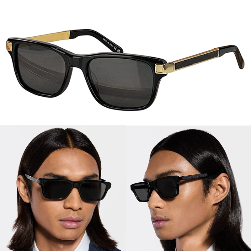 City Square Sunglasses Z3273U Classic mens designer acetate black frame Women outdoor leisure beach luxury sunnies With box