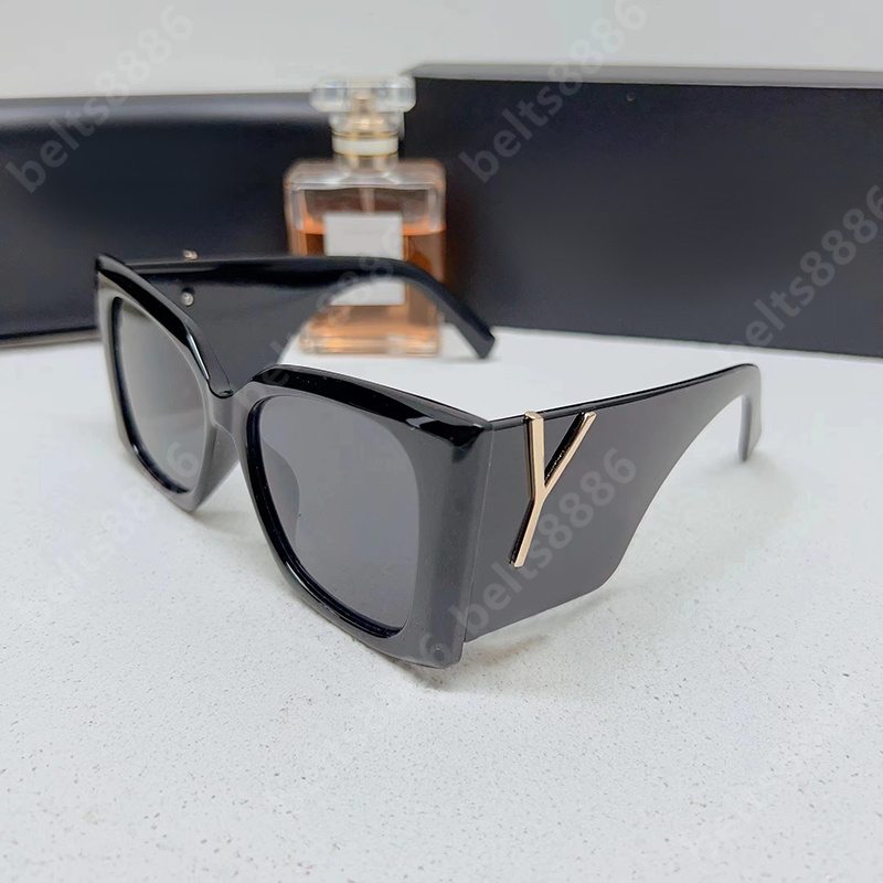 Designers sunglasses fashion polarized sunglasses UV resistant luxury sunglass men women Goggle Retro square sun glass Casual eyeglasses
