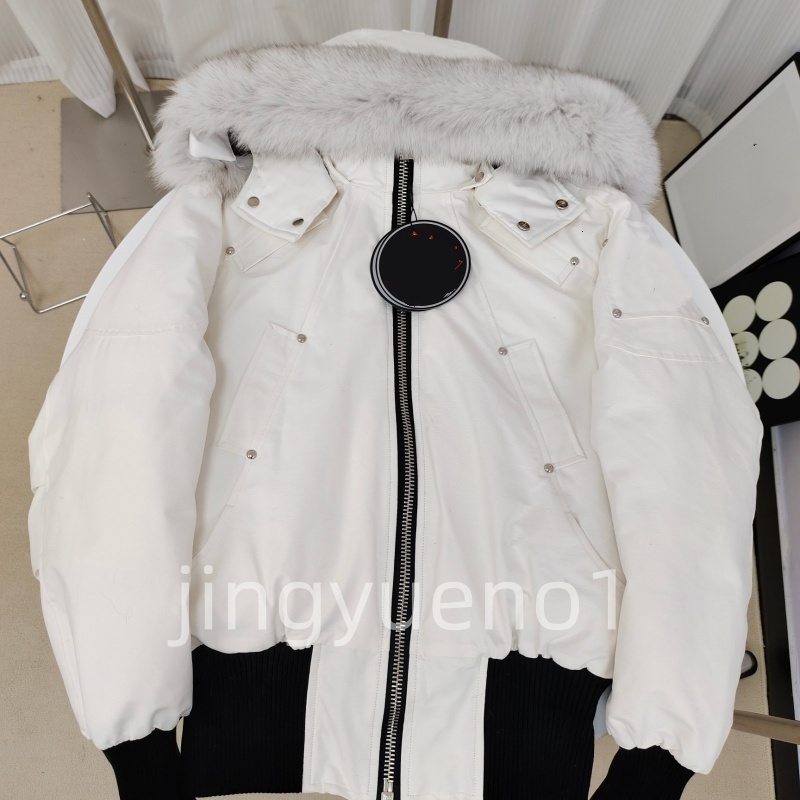 New Famous Brand Designer Classic Embroidered Badge Coat Hoodie Winter Jacket 70th Anniversary Commemorative Men's Down Jacket Luxury Coat 7b